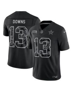 Youth Dallas Cowboys #13 Caleb Downs Nike Black 2026 Salute to Service Vapor F.U.S.E. Limited Jersey
