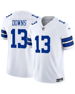 Youth Dallas Cowboys #13 Caleb Downs White 2026 Draft Vapor F.U.S.E Untouchable Limited Stitched Football Jersey (White)