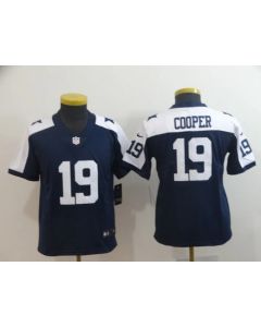 Youth Dallas Cowboys #19 Amari Cooper Navy Blue Vapor Untouchable Limited Stitched NFL Jersey