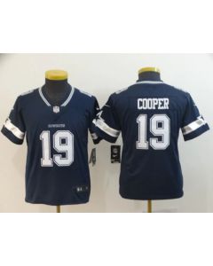 Youth Dallas Cowboys #19 Amari Cooper Navy Vapor Untouchable Limited Stitched NFL Jersey