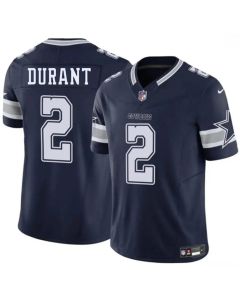 Youth Dallas Cowboys #2 Cobie Durant Navy 2026 F.U.S.E Vapor Untouchable Limited Stitched Football Jersey (Navy)