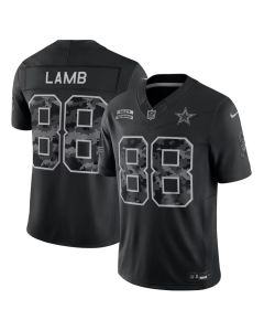 Youth Dallas Cowboys #88 CeeDee Lamb Nike Black 2026 Salute to Service Vapor F.U.S.E. Limited Jersey