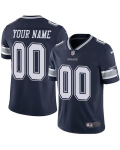 Youth Dallas Cowboys ACTIVE PLAYER Custom Navy Vapor Untouchable Limited Stitched Jersey