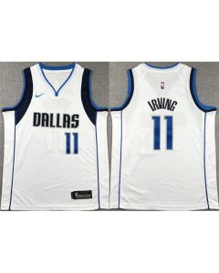 Youth Dallas Mavericks #11 Kyrie Irving White Stitched Basketball Jersey