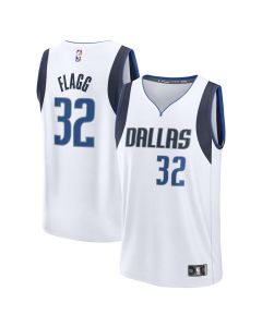 Youth Dallas Mavericks #32 Cooper Flagg White 2025 NBA Draft First Round Pick Fast Break Replica Association Edition Jersey
