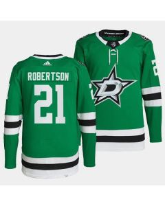 Youth Dallas Stars #21 Jason Robertson Green Stitched Jersey