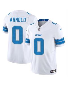 Youth Detroit Lions #0 Terrion Arnold White 2024 Draft F.U.S.E. Vapor Untouchable Limited Stitched Jersey