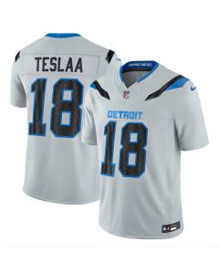 Youth Detroit Lions #18 Isaac TeSlaa Grey 2026 Rivalries Collection Vapor F.U.S.E. Limited Jersey (Grey)
