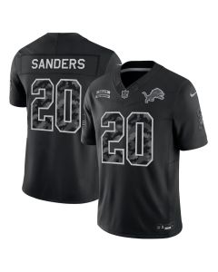 Youth Detroit Lions #20 Barry Sanders Nike Black 2026 Salute to Service Vapor F.U.S.E. Limited Jersey