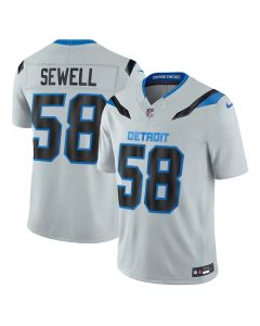Youth Detroit Lions #58 Penei Sewell Grey 2026 Rivalries Collection Vapor F.U.S.E. Limited Jersey (Grey)