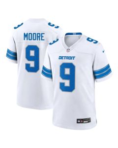 Youth Detroit Lions #9 Derrick Moore White 2026 NFL Draft Game Jersey (White)