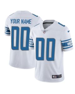 Youth Detroit Lions ACTIVE PLAYER Custom White Vapor Untouchable Limited Stitched Jersey