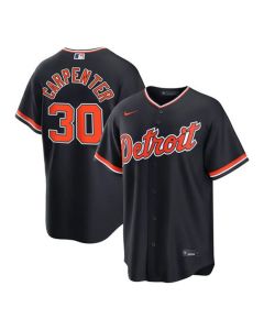 Youth Detroit Tigers #30 Kerry Carpenter Cool Base Stitched Jersey (Style 2)