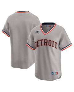 Youth Detroit Tigers Nike Gray Cooperstown Collection Limited Jersey