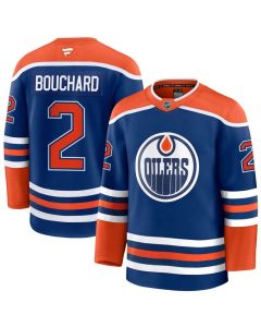 Youth Edmonton Oilers #2 Evan Bouchard Royal Home Jersey