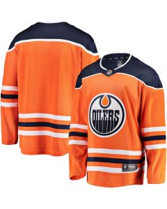 Youth Edmonton Oilers Orange Home Jersey