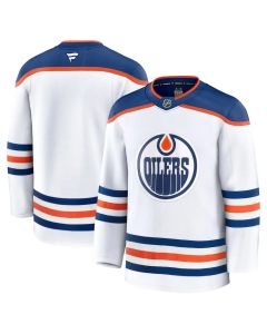 Youth Edmonton Oilers White Away Jersey