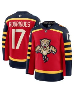 Youth Florida Panthers #17 Evan Rodrigues Red NHL 2026 Winter Classic Jersey