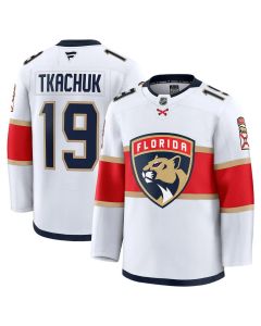 Youth Florida Panthers #19 Matthew Tkachuk White Jersey