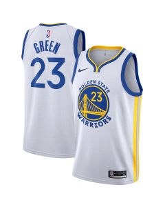 Youth Golden State Warriors #23 Draymond Green Nike White Swingman Association Edition Jersey (Green White)