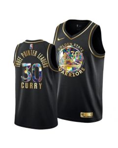 Youth Golden State Warriors #30 Stephen Curry Black Stitched Basketball Jersey (Black)