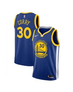 Youth Golden State Warriors #30 Stephen Curry Blue Stitched NBA Jersey