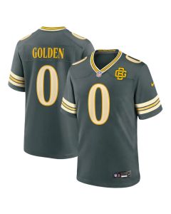 Youth Green Bay Packers #0 Matthew Golden Green 2026 Rivalries Collection Game Jersey