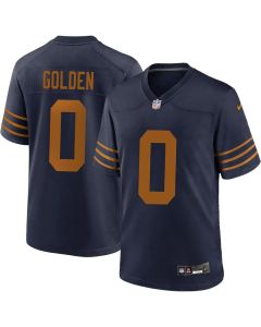 Youth Green Bay Packers #0 Matthew Golden Navy Game Player Jersey (Green Navy)