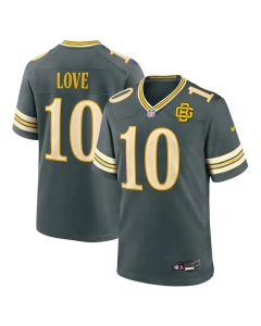 Youth Green Bay Packers #10 Jordan Love Green 2026 Rivalries Collection Game Jersey (Green)