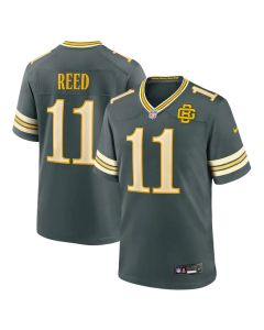 Youth Green Bay Packers #11 Jayden Reed Green 2026 Rivalries Collection Game Jersey