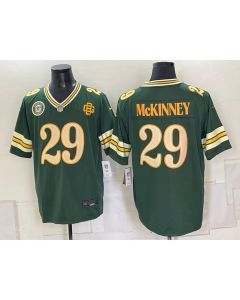 Youth Green Bay Packers #29 Xavier McKinney Green With Patch 2026 Rivalries Collection Game Jersey (Style 4)