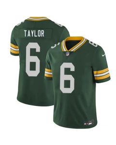 Youth Green Bay Packers #6 Tyrod Taylor Green 2026 Vapor Untouchable Limited Jersey (Green)