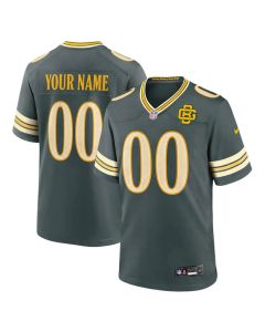 Youth Green Bay Packers Green 2026 Rivalries Collection Game Custom Jersey (Green)