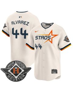 Youth Houston Astros #44 Yordan Alvarez Cream 2025 City Connect Limited Stitched Baseball Jersey (Cream)
