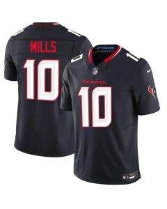 Youth Houston Texans #10 Davis Mills Navy 2nd Alternate 2026 Vapor F.U.S.E. Limited Jersey