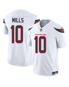 Youth Houston Texans #10 Davis Mills White 2026 Vapor F.U.S.E. Limited Jersey