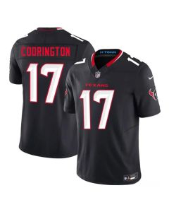 Youth Houston Texans #17 Brandon Codrington Navy 2026 NFL Draft Vapor F.U.S.E. Limited Jersey