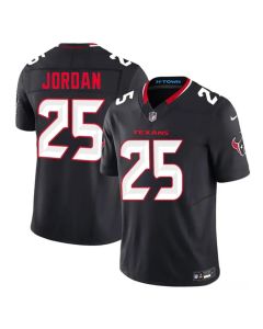 Youth Houston Texans #25 Jawhar Jordan Navy 2026 NFL Draft Vapor F.U.S.E. Limited Jersey