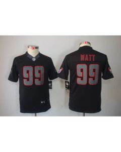 Youth Houston Texans #99 J.J. Watt Black 2018 Impact Limited Stitched NFL Jersey