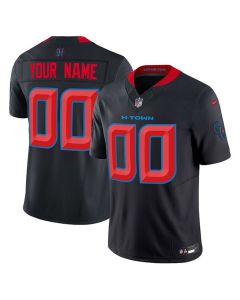 Youth Houston Texans Navy 2nd Alternate Vapor F.U.S.E. Limited Custom jersey (Navy)