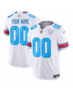 Youth Houston Texans White 2026 Rivalries Collection Vapor F.U.S.E. Limited Custom Jersey (White)