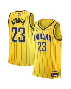 Youth Indiana Pacers #23 Aaron Nesmith Yellow 2026/27 Statement Edition Stitched Basketball Jersey