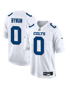 Youth Indianapolis Colts #0 Camryn Bynum Tundra White Fashion Game Jersey