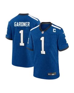 Youth Indianapolis Colts #1 Ahmad Sauce Gardner Royal Team Game Jersey (Style 3)