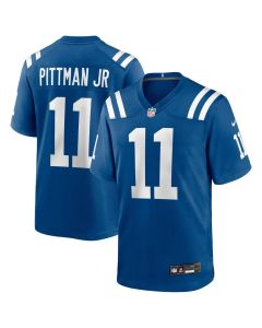 Youth Indianapolis Colts #11 Michael Pittman Jr. Royal Team Game Jersey (Royal)