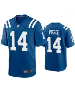 Youth Indianapolis Colts #14 Alec Pierce Blue Stitched Football Jersey (Blue)