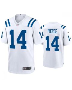 Youth Indianapolis Colts #14 Alec Pierce White Stitched Football Jersey (White)