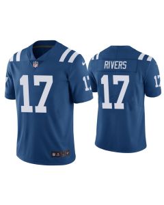 Youth Indianapolis Colts #17 Philip Rivers Blue Vapor Untouchable Limited Stitched NFL Jersey (Blue)