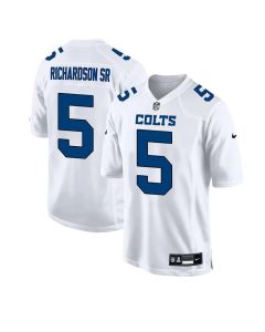 Youth Indianapolis Colts #5 Anthony Richardson Sr. Tundra White Fashion Game Jersey