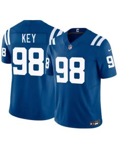 Youth Indianapolis Colts #98 Arden Key Blue 2026 F.U.S.E. Vapor Limited Stitched Football Jersey (Blue)